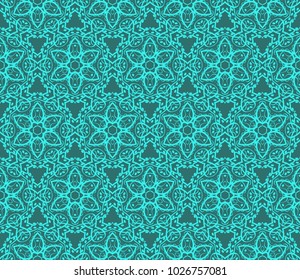 Creative Geometric Ornament. Seamless Vector Illustration. Design for Fashion,Textile