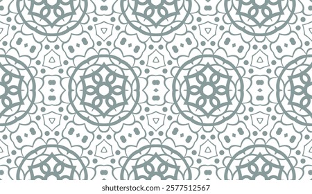 Creative Geometric Ornament. Seamless Vector Illustration. Design for Fashion,Textile