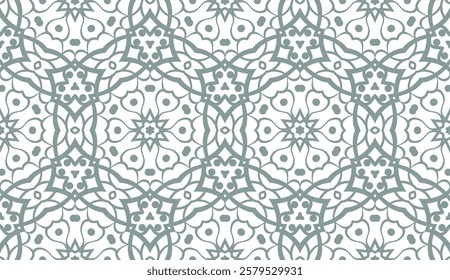 Creative Geometric Ornament. Seamless Vector Illustration. Design for Fashion,Textile