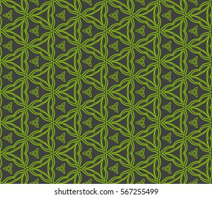 creative geometric ornament. Seamless vector illustration. For interior design, wallpaper, invitation
