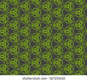 creative geometric ornament. Seamless vector illustration. For interior design, wallpaper, invitation