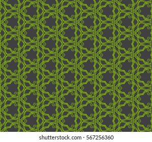 creative geometric ornament. Seamless vector illustration. For interior design, wallpaper, invitation