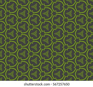creative geometric ornament. Seamless vector illustration. For interior design, wallpaper, invitation