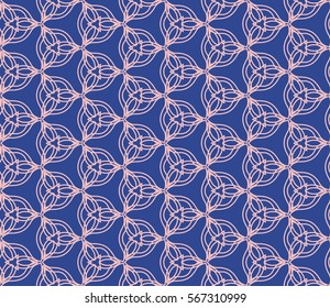 creative geometric ornament. Seamless vector illustration. For interior design, wallpaper, invitation