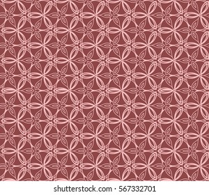 creative geometric ornament. Seamless vector illustration. For interior design, wallpaper, invitation