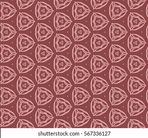 creative geometric ornament. Seamless vector illustration. For interior design, wallpaper, invitation