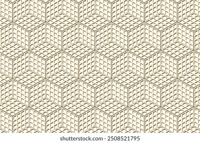 Creative Geometric Pattern Design, Vector Background