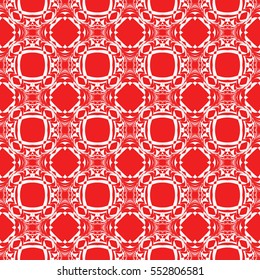 Creative geometric pattern. Seamless vector illustration. red color. For wallpaper, invitation