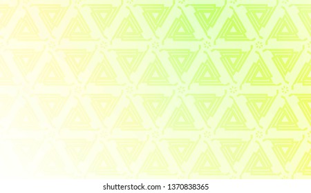 Creative geometric pattern with Soft Color Gradient Background. For Greeting Card, Flyer, Invitation. Vector Illustration