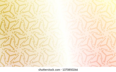 Creative geometric pattern with Soft Color Gradient Background. For Greeting Card, Flyer, Invitation. Vector Illustration