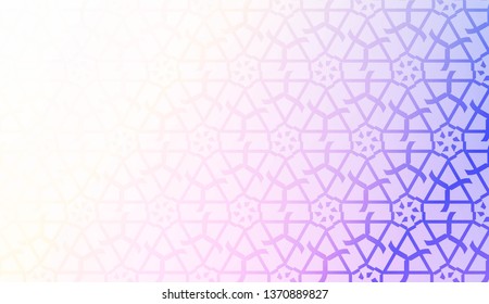 Creative geometric pattern with Soft Color Gradient Background. For Greeting Card, Flyer, Invitation. Vector Illustration