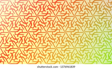 Creative geometric pattern with Soft Color Gradient Background. For Greeting Card, Flyer, Invitation. Vector Illustration