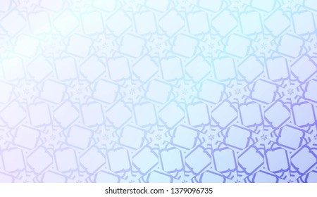 Creative geometric pattern with Soft Color Gradient Background. For Greeting Card, Flyer, Invitation. Vector Illustration