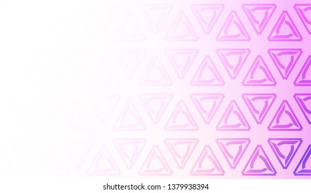 Creative geometric pattern with Soft Color Gradient Background. For Greeting Card, Flyer, Invitation. Vector Illustration