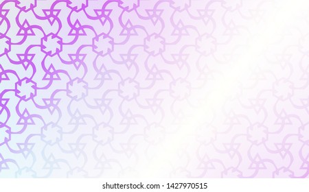Creative geometric pattern with Soft Color Gradient Background. For Greeting Card, Flyer, Invitation. Vector Illustration