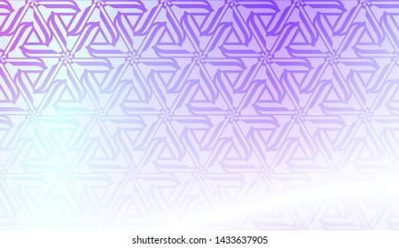 Creative geometric pattern with Soft Color Gradient Background. For Greeting Card, Flyer, Invitation. Vector Illustration