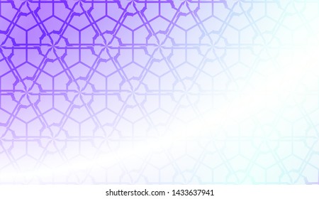 Creative geometric pattern with Soft Color Gradient Background. For Greeting Card, Flyer, Invitation. Vector Illustration