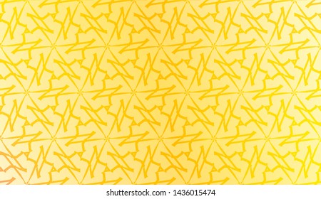 Creative geometric pattern with Soft Color Gradient Background. For Greeting Card, Flyer, Invitation. Vector Illustration