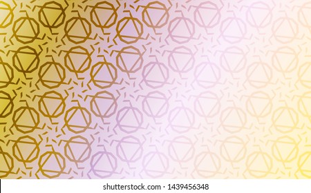 Creative geometric pattern with Soft Color Gradient Background. For Greeting Card, Flyer, Invitation. Vector Illustration