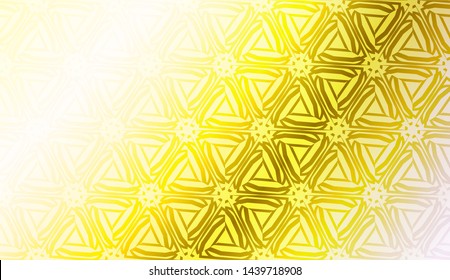 Creative geometric pattern with Soft Color Gradient Background. For Greeting Card, Flyer, Invitation. Vector Illustration