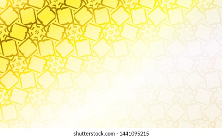 Creative geometric pattern with Soft Color Gradient Background. For Greeting Card, Flyer, Invitation. Vector Illustration