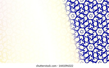 Creative geometric pattern with Soft Color Gradient Background. For Greeting Card, Flyer, Invitation. Vector Illustration