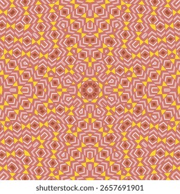 Diseño gráfico de adorno repetido geométrico creativo. Motivo tetro de azulejos. Textura de mosaico tribal. Composición étnica escandinava. Geometría de Formas de azulejos.