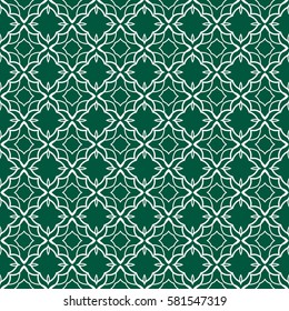 creative geometric seamless pattern. floral ornament. for fabric, decor, design, wallpaper