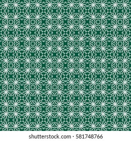 creative geometric seamless pattern. floral ornament. for fabric, decor, design, wallpaper
