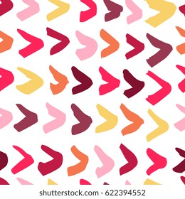 Creative geometric seamless pattern. Textures made with colour ink. Hand-drawn for your designs: posters, invitations, cards, etc. Vector.