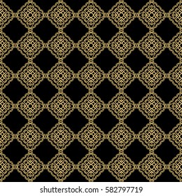 creative geometric seamless pattern. triangle, circle, line shape. vector illustration. for interior design, wallpaper, print, fabric, decor