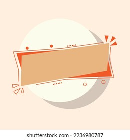 The creative geometric and shape design of sale and promotion banners, prices, placards, posters, sticker labels, and advertising for business and sign deal exceptional marketing