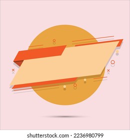 The creative geometric and shape design of sale and promotion banners, prices, placards, posters, sticker labels, and advertising for business and sign deal exceptional marketing
