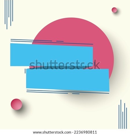 The creative geometric and shape design of sale and promotion banners, prices, placards, posters, sticker labels, and advertising for business and sign deal exceptional marketing