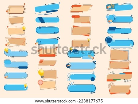 The creative geometric and shape design of sale and promotion banners, prices, placards, posters, sticker labels, and advertising for business and sign deal exceptional marketing