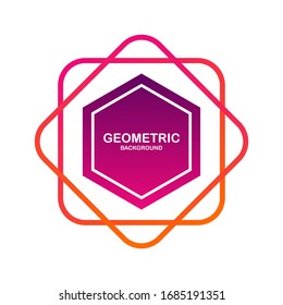 Creative geometric. Trendy gradient shapes composition.Applicable for Covers, Voucher, Posters, Flyers and Banner Designs. Eps10 vector.