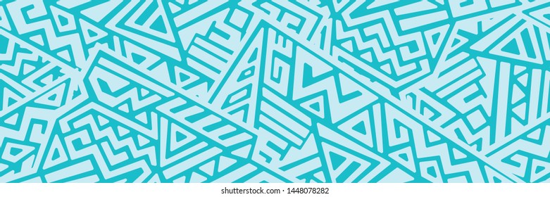 Creative Geometric Vector Seamless Pattern