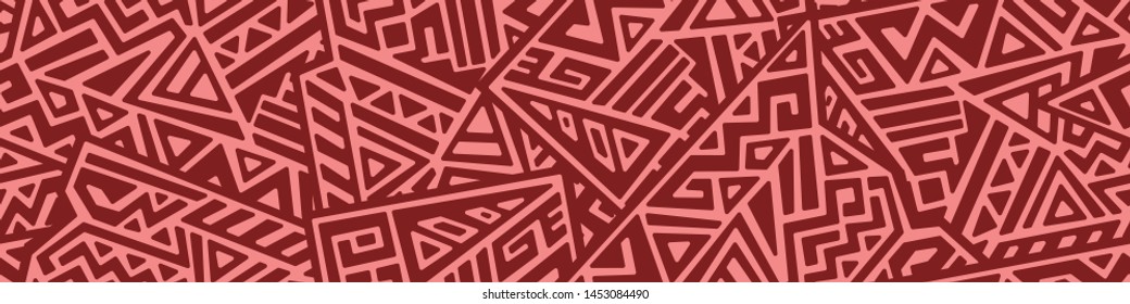 Creative Geometric Vector Seamless Pattern