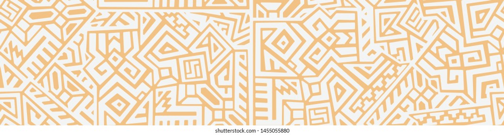 Creative Geometric Vector Seamless Pattern