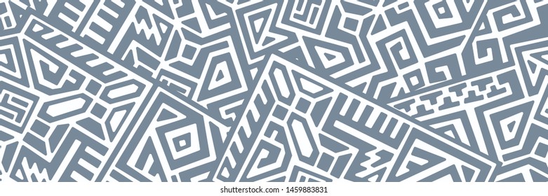 Creative Geometric Vector Seamless Pattern