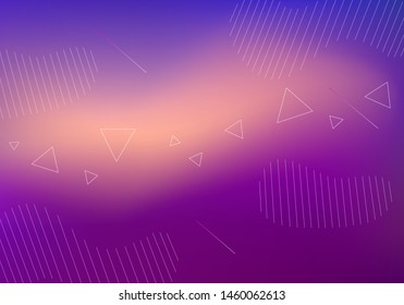 Creative geometric wallpaper. Abstract minimal geometric background. Colorful dynamic shapes. EPS 10 