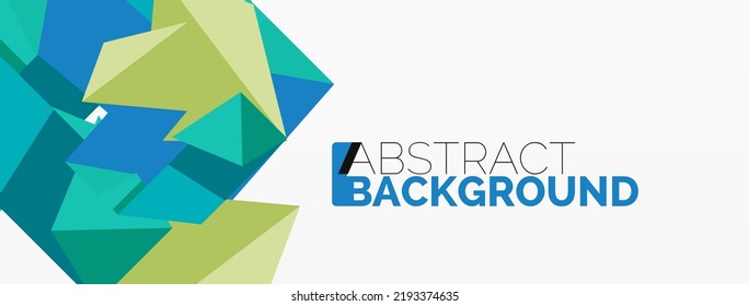 Creative geometric wallpaper. Abstract ribbon style line composition. Techno business template for wallpaper, banner, background or landing