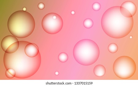 Creative geometric wallpaper with circle. For your design wallpapers presentation. Vector illustration