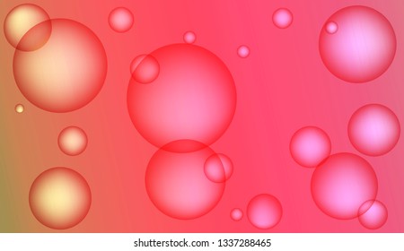 Creative geometric wallpaper with circle. For your design wallpapers presentation. Vector illustration