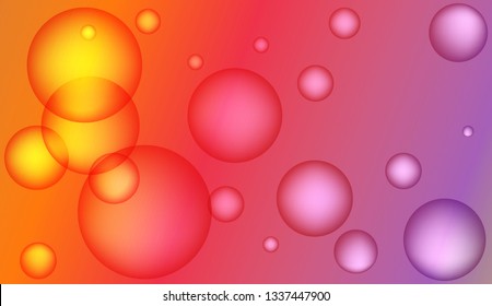 Creative geometric wallpaper with circle. For your design wallpapers presentation. Vector illustration