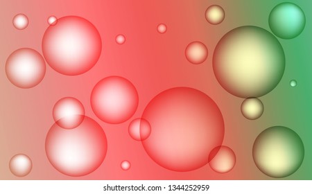 Creative geometric wallpaper with circle. For your design wallpapers presentation. Vector illustration