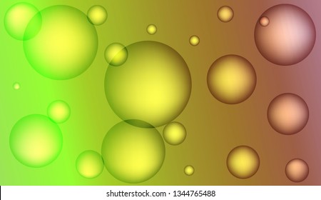 Creative geometric wallpaper with circle. For your design wallpapers presentation. Vector illustration