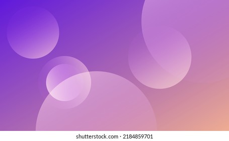 Papel geométrico creativo. Diseñar un patrón abstracto con círculos de color, puntos. Composición dinámica de formas. Vector Eps10