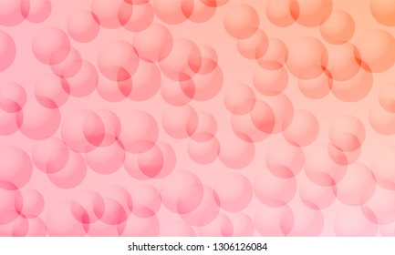 Creative geometric wallpaper. Fashionable composition of the gradient form. Cute Circles for background.