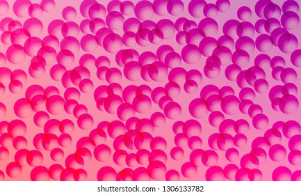 Creative geometric wallpaper. Fashionable composition of the gradient form. Bright Circles for background.